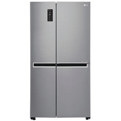LG GSB760PZXV American Style Fridge Freezer, A+ Energy Rating, 90cm Wide, Silver